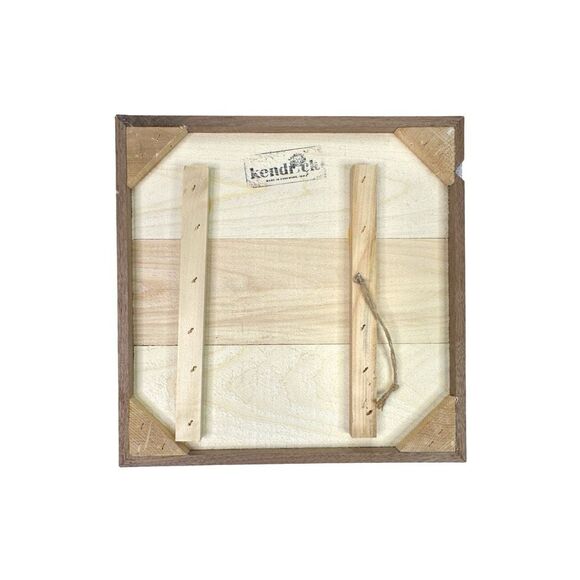 Kendrick Home Square TX Sign - 12.5” x 12.5” x 1.5” - Picture 3 of 3